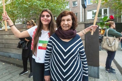 Demo Iran in Nijmegen