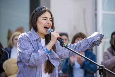 Muziek voor Ukraine in Nijmegen - Oxana Saenko