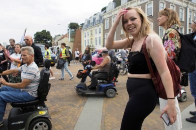 Demonstratie evenementenbranche 21 aug. 2021 Nijmegen