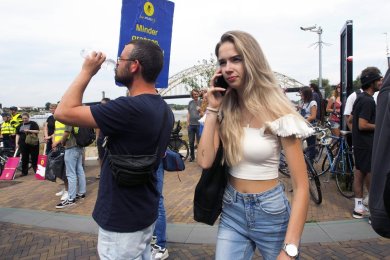 Demonstratie evenementenbranche 21 aug. 2021 Nijmegen