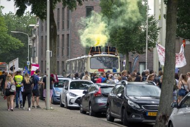 Demonstratie evenementenbranche 21 aug. 2021 Nijmegen
