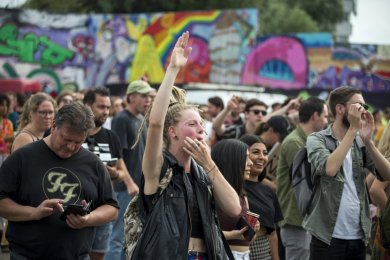 Demonstratie evenementenbranche 21 aug. 2021 Nijmegen