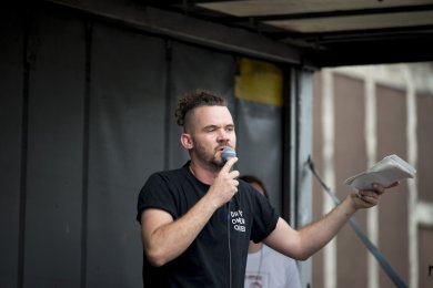 Demonstratie evenementenbranche 21 aug. 2021 Nijmegen