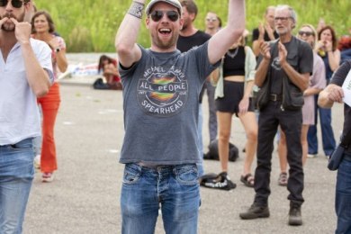 Demonstratie evenementenbranche 21 aug. 2021 Nijmegen