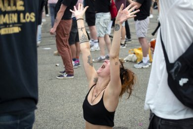 Demonstratie evenementenbranche 21 aug. 2021 Nijmegen