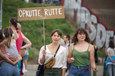 Demonstratie evenementenbranche 21 aug. 2021 Nijmegen