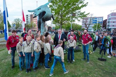 Dodenherdenking 4 mei Nijmegen