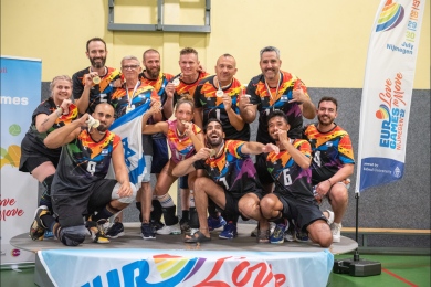 Euro Games Nijmegen zaterdag volleybal