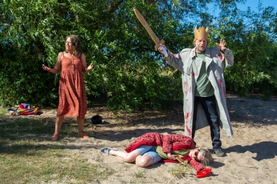 Festival op ''t eiland - zaterdag -  Norbert Busschers en Joyce van Esch – Shakespeare Take Away