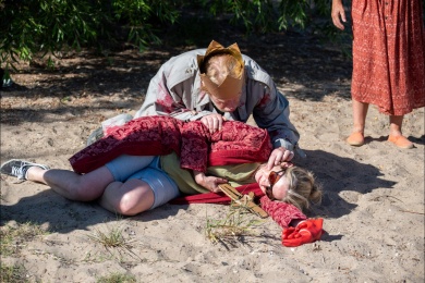 Festival op ''t eiland - zaterdag -  Norbert Busschers en Joyce van Esch – Shakespeare Take Away