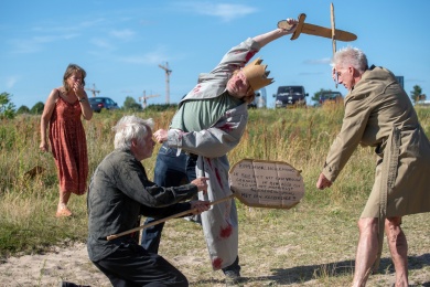 Festival op ''t eiland - zaterdag -  Norbert Busschers en Joyce van Esch – Shakespeare Take Away
