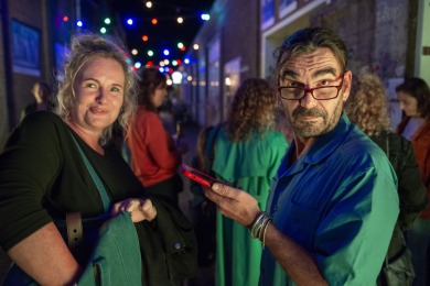 Nijmeegse kunstnacht Brebl Honigcomplex