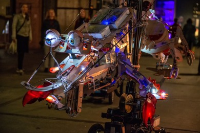 Nijmeegse kunstnacht Brebl Honigcomplex