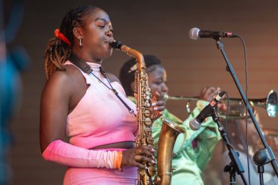 Oranjepop Nijmegen 2022 Kokoroko