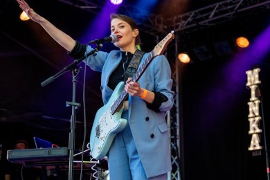 Oranjepop Nijmegen 2022 . Minka