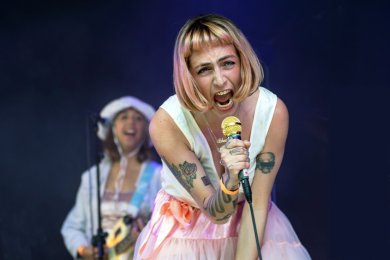 Oranjepop Nijmegen 2022.  Sophie Straat