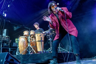 Oranjepop Nijmegen 2022.  Sylvie Kreusch