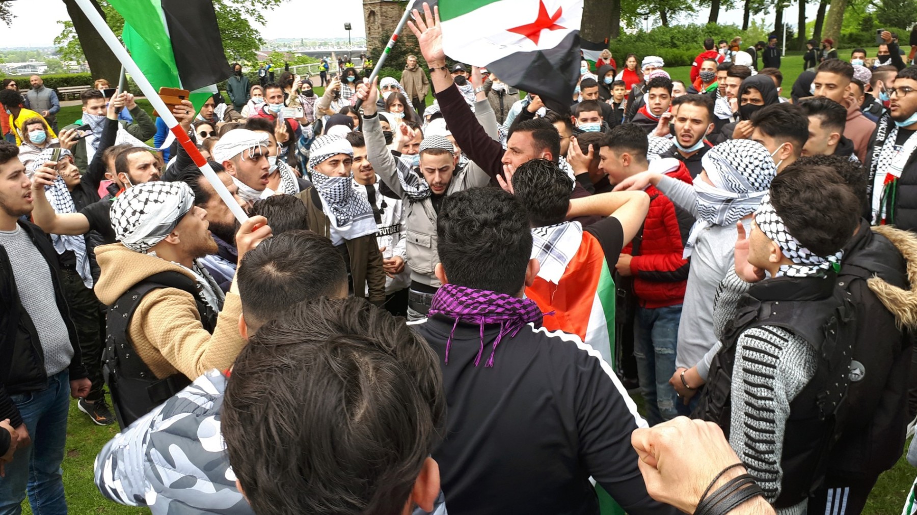 Palestina demonstratie Nijmegen