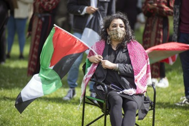 Palestina demonstratie Nijmegen