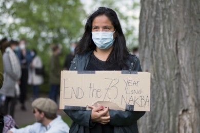 Palestina demonstratie Nijmegen