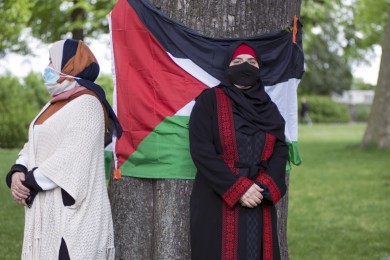 Palestina demonstratie Nijmegen