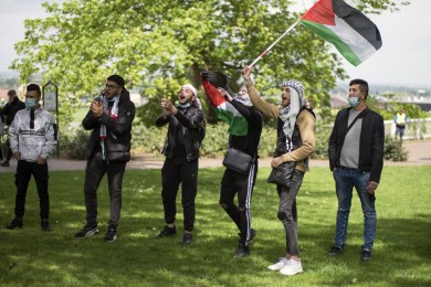 Palestina demonstratie Nijmegen