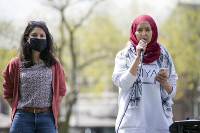 Palestina demonstratie Nijmegen