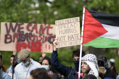 Palestina demonstratie Nijmegen