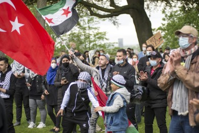 Palestina demonstratie Nijmegen