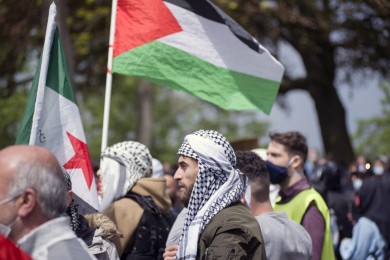 Palestina demonstratie Nijmegen