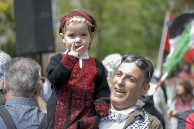 Palestina demonstratie Nijmegen