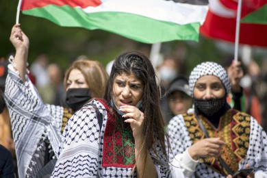 Palestina demonstratie Nijmegen