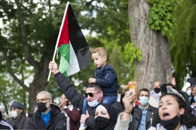 Palestina demonstratie Nijmegen