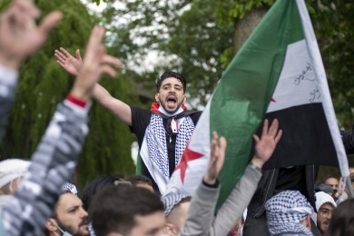 Palestina demonstratie Nijmegen