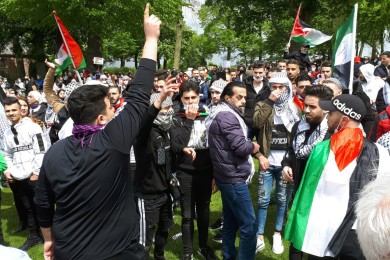 Palestina demonstratie Nijmegen