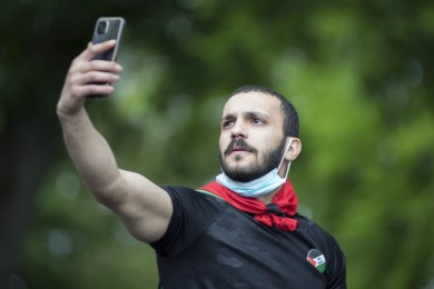 Palestina demonstratie Nijmegen