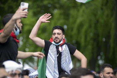 Palestina demonstratie Nijmegen