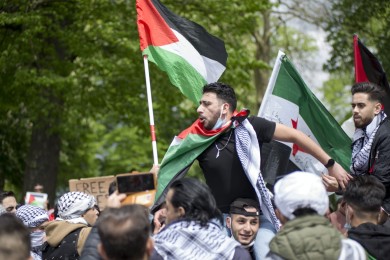 Palestina demonstratie Nijmegen