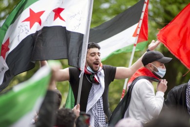 Palestina demonstratie Nijmegen