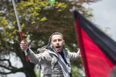 Palestina demonstratie Nijmegen