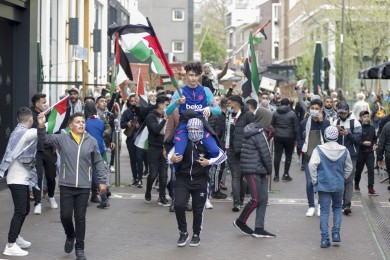 Palestina demonstratie Nijmegen