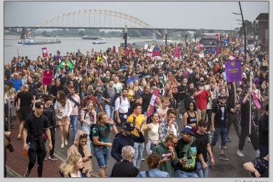 Demonstratie evenementenbranche 11sept 2021 Nijmegen