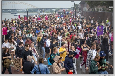Demonstratie evenementenbranche 11sept 2021 Nijmegen