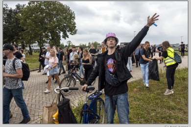 Demonstratie evenementenbranche 11sept 2021 Nijmegen