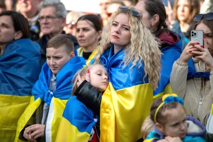 Ukraine demo in Amsterdam 2025