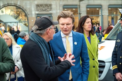 Ukraine demo in Amsterdam 2025