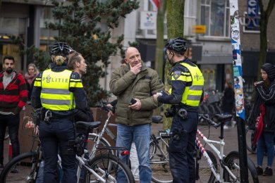 Verboden demonstratie in Nijmegen