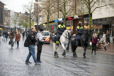 Verboden demonstratie in Nijmegen