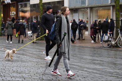 Verboden demonstratie in Nijmegen