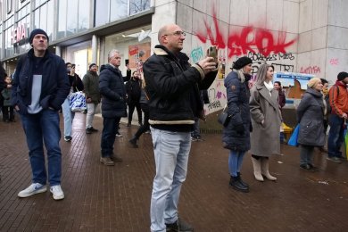 Verboden demonstratie in Nijmegen